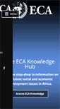 Mobile Screenshot of knowledge.uneca.org